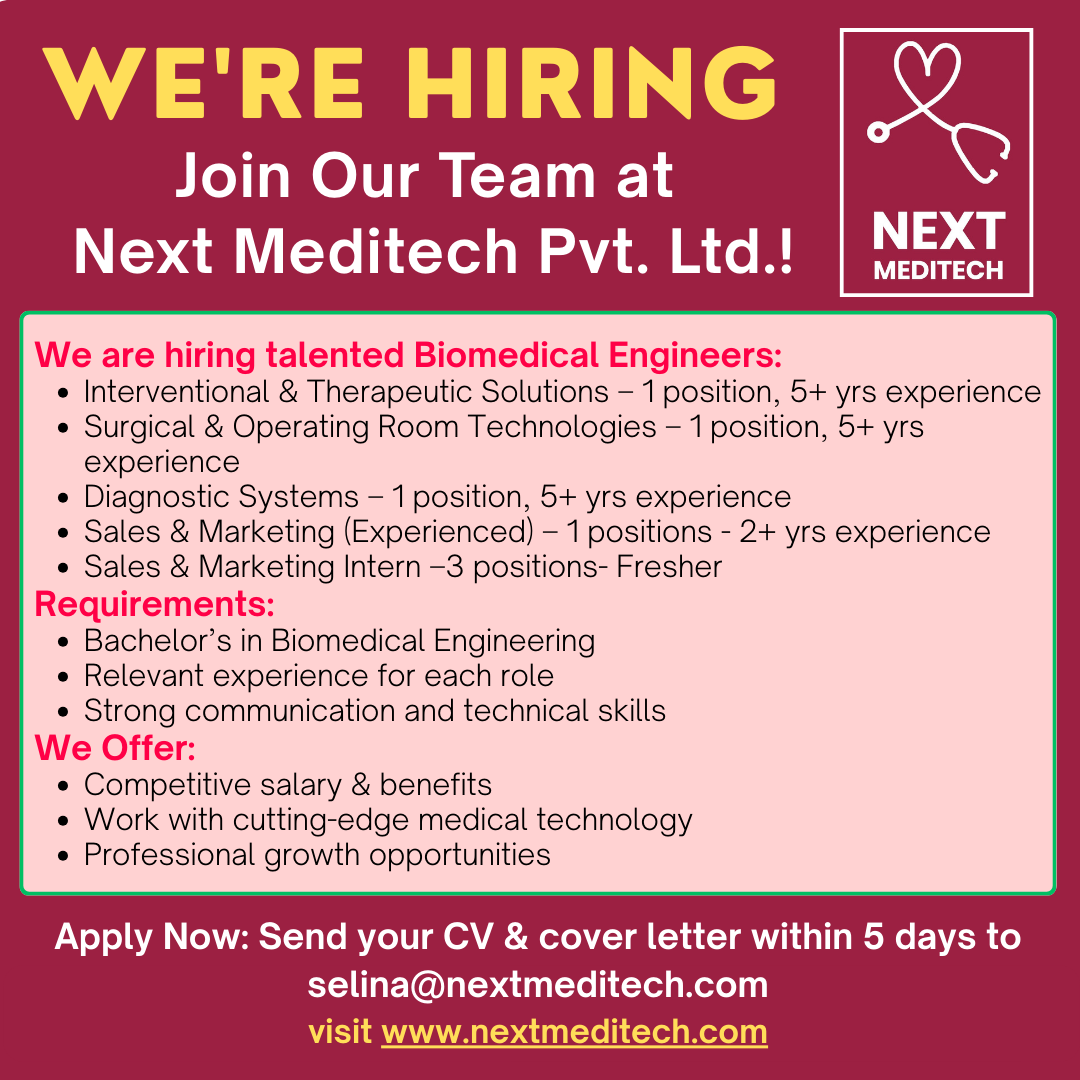 next meditech vacancy