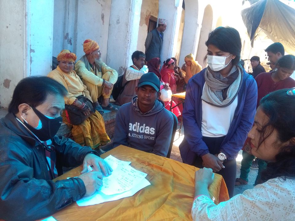 पशुपतिमा निःशुल्क स्वास्थ्य शिविर