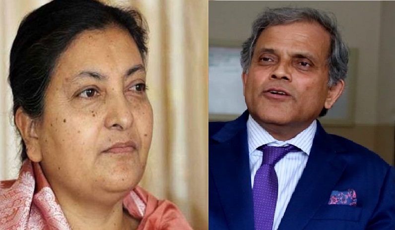 राष्ट्रपति भण्डारीले डा उपेन्द्र देवकोटालाई फोन गर्दै भनिन्, ‘शीघ्र स्वास्थ्यलाभको कामना’