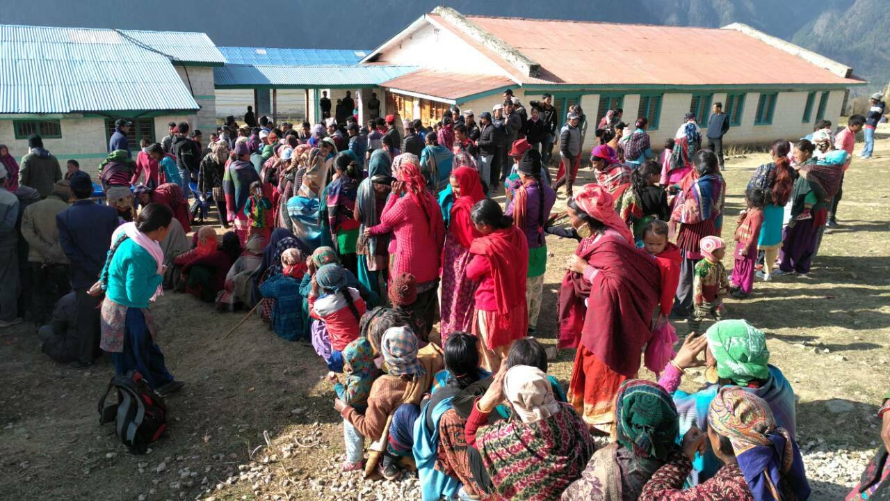 दुर्गम हुम्लामा एकैपटक २२ जना डाक्टरले दिए सेवा