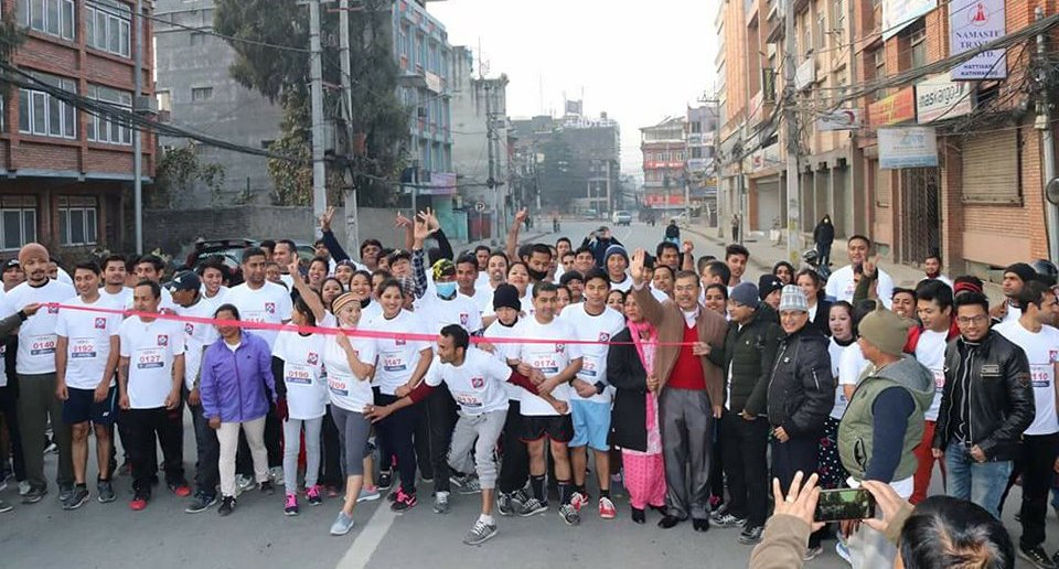 सुरज र दिपाले जिते ‘देउरालीयन रन’ म्याराथन दौड