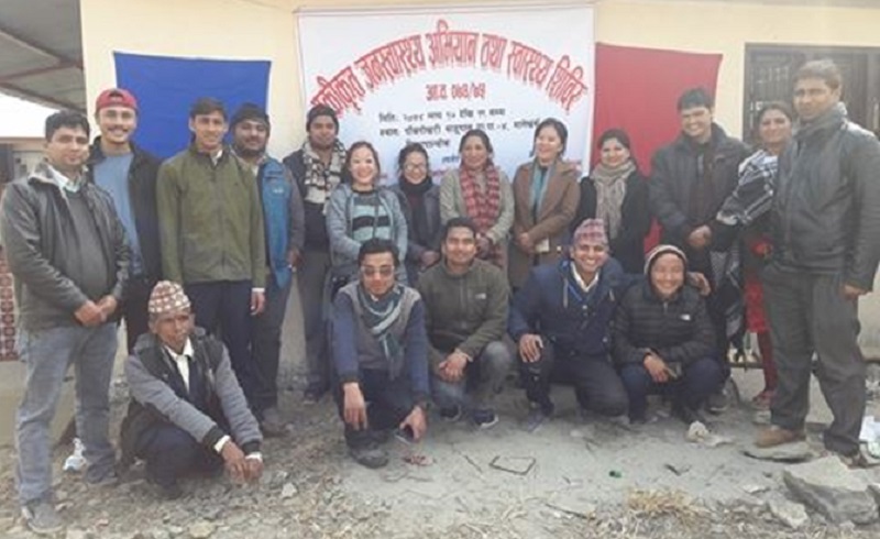 सिन्धुपाल्चोकका दुर्गम क्षेत्रमा एकीकृत जनस्वास्थ्य अभियान