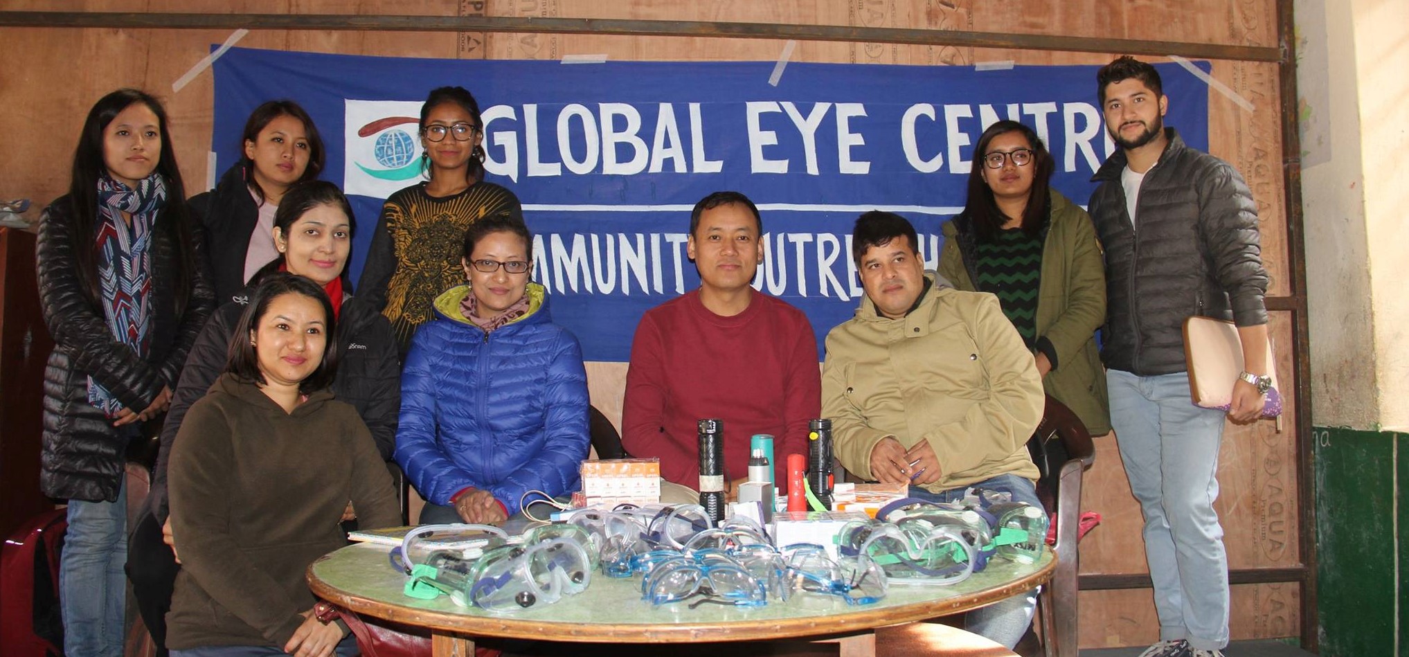 काभ्रेमा आँखा सम्बन्धि जनचेतना र नि:शुल्क शिविर