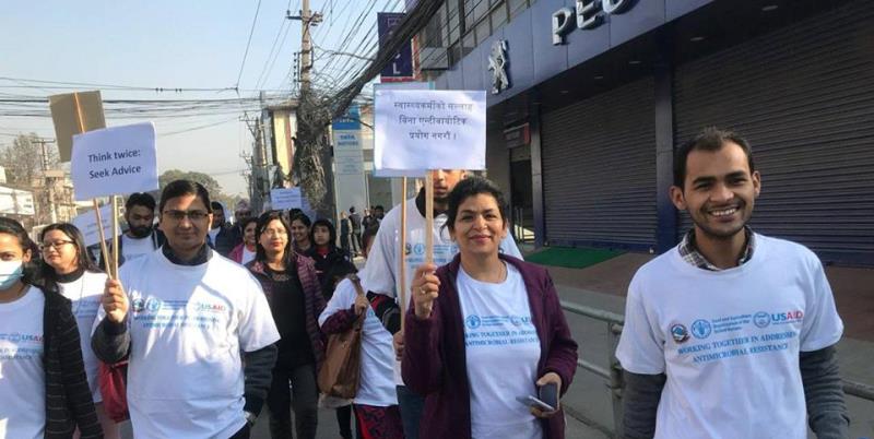 एन्टिबायोटिक सचेतना र्‍याली