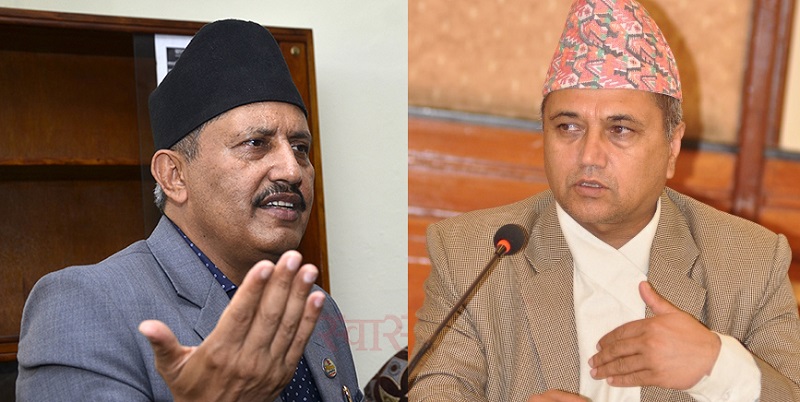 पूर्व स्वास्थ्यमन्त्रीद्वय पोखरेल र अधिकारीको अग्रता