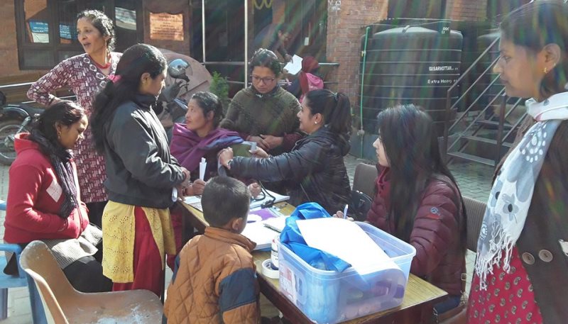 भक्तपुरमा रिदम न्युरोको निःशुल्क शिविर