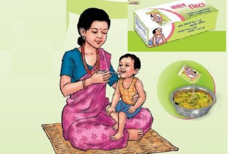 पाल्पामा बालभिटाको प्रयोगले कुपोषण दर घट्दै