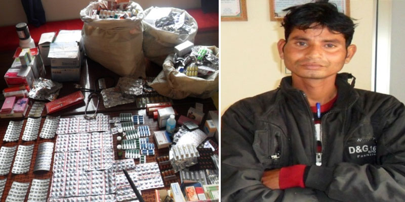 कैलाली : अवैध रुपमा औषधि पसल चलाउने भारतीय नागरिक पक्राउ