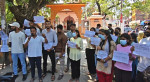 दरबन्दी थपमा विभेद गरिएको भन्दै जनकपुरमा स्वास्थ्यकर्मीको प्रदर्शन, स्वास्थ्यमन्त्री निशा मेहताको राजीनामा माग