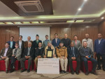 नेपाल चिकित्सक संघलाई युरोप नेपाल हेल्थ अवार्ड २०२५ प्रदान