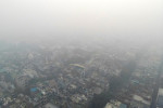 दिपावलीपछि दिल्लीको वायु फेरि विषाक्त, बिहानैदेखि बाक्लो धुँवा