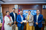 सहिद गंगालाल राष्ट्रिय हृदय केन्द्रद्वारा कर्मचारीको दुई दिनको तलब २३ लाख प्रधानमन्त्री दैवी प्रकोप उद्धार कोषमा