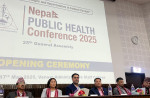 नेपाल पब्लिक हेल्थ सम्मेलन २०२५ आजदेखि,  संघीय स्वास्थ्य प्रणालीका चुनौती र अवसरमा केन्द्रित छलफल हुँदै