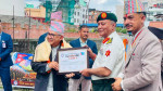 प्राडा. बुद्धिबहादुर थापालाई ‘राष्ट्रिय विभूति भीमसेन थापा स्मृति प्रतिभा सम्मान–२०८३’ प्रदान