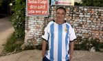 अर्जेन्टिनाका समर्थक डा. दिपेश: फुटबल खेलेर चोट लाग्दा ३ महिना आराम गर्नुपर्यो
