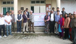 गोरखाका दुई स्वास्थ्य केन्द्रमा ‘ल्याब’ बनाउन प्रेम खत्रीले दिए ८० लाखका उपकरण
