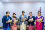 नेपाल नर्सिङ परिषद्को सदस्यमा चार जना नियुक्त, मन्त्री मेहतासमक्ष लिए शपथ