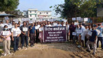 चिकित्सकमाथि आक्रमणको विरोधमा धनगढीमा प्रदर्शन