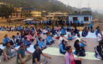 बझाङको बित्थडचिर गाउँपालिकामा पालिका स्तरीय ३ दिने योग शिविर