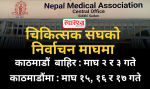 चिकित्सक संघको नयाँ कार्यसमितिको निर्वाचन माघमा [कार्यतालिका सहित]