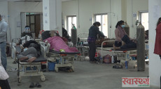 पाटन अस्पताल लाइभ: संक्रमणमुक्त स्वास्थ्यकर्मी नै कोभिडका बिरामीको उपचार गर्दै, मनोवल बढाउँदै