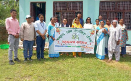 रामपुरमा नमुना खोप क्लिनिक केन्द्र स्थापना