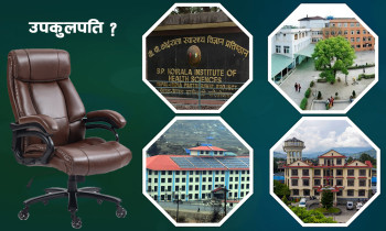 चार स्वास्थ्य विज्ञान प्रतिष्ठानका उपकुलपति नियुक्त,  धरानमा डा श्रेष्ठ र पाटनमा डा पाैडेलले मारे बाजी