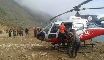 बाजुरा : सुत्केरीको हेलिकप्टरमा उद्धार