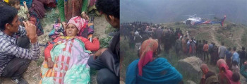 सुत्केरी हुन नसकेकी गर्भवतीको उद्धार