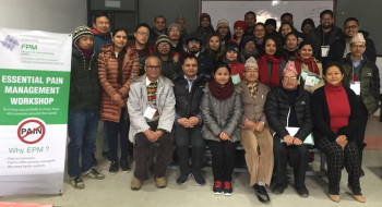 कर्णाली प्रतिष्ठानका स्वास्थ्यकर्मीलाई दुखाइ व्यवस्थापन तालिम