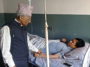 प्रदेश ५का सभामुख घर्ती अस्पताल भर्ना 