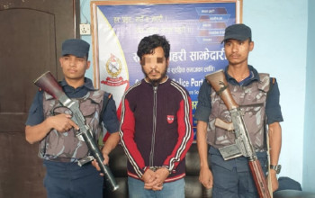बिरामी भएको बहाना बनाएर वीर अस्पतालबाट फरार थुनुवा राधाकृष्ण मन्दिरबाट पक्राउ