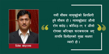 कोरोना आतंकले ओझेलमा औलो, बेवास्ताले निम्तिएला अर्को विपत्ति