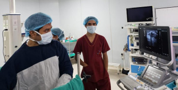 १६ वर्षीया किशोरीको दुवै स्तनमा ट्युमर, मेडिसिटीमा बिनाशल्यक्रिया नयाँ प्रविधिबाट उपचार