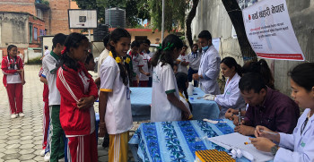स्टार हस्पिटलको विद्यार्थी लक्षित मिर्गौला जाँच तथा परामर्श शिविर