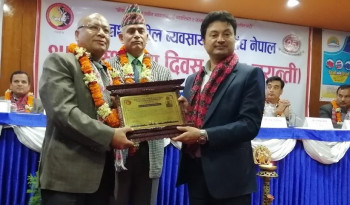 डा सुनिल कुमार जोशी सम्मानित 