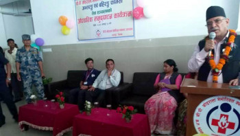 क्यान्सर अस्पतालको विकास र विस्तारमा लागेको छु : प्रचण्ड