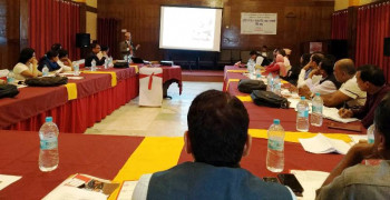 जनकपुरमा सुरक्षित मातृत्व र नवजात शिशु स्याहारसम्बन्धि नीति संवाद