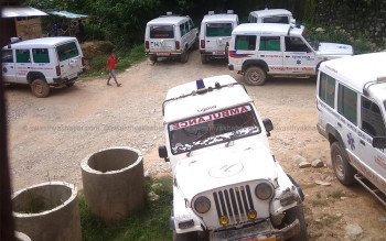 प्युठानमा नियमविपरीत सञ्चालित एम्बुलेन्सको साँचो स्वास्थ्य कार्यालयको नियन्त्रणमा