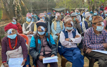 १९१ जनाको मोतियाबिन्दुको निःशुल्क शल्यक्रिया