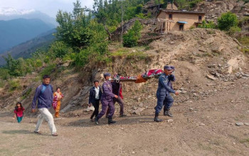 गर्भवती महिलाको उद्धारमा जाजरकोट प्रहरी 