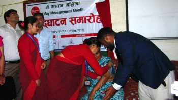 मे मापन महिना : रक्तचाप, चिनी रोग र मोटोपनको जाँच सेवा सुनिश्चित गर्दै गण्डकी प्रदेश
