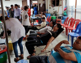 पराजुली समाजले गर्यो रक्तदान कार्यक्रम