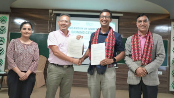 ‘५० हजार स्माइल्स’ अभियानमा सोसाइटी अफ नेप्लीज हेल्थकेयर प्रोफेसनल्स इन युरोप जोडियो
