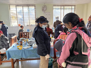 निःशुल्क स्वास्थ्य शिविरबाट रामेछापमा लिए ६ सय बढीले सेवा