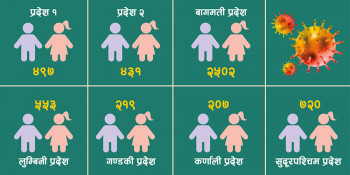 १० वर्ष मुनिका ५१२९ बालबालिकामा कोरोना संक्रमण, कुन जिल्लामा कति? 