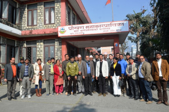 स्वस्थ शहर बनाउने अभियान सूर्तिजन्य पदार्थको नियन्त्रणबाट थाल्दै पोखरा महानगर