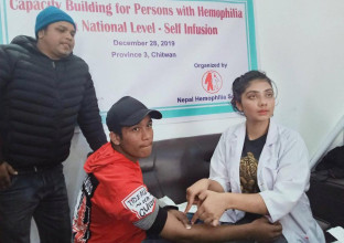 चितवनमा हेमोफिलियाका बिरामीलाई क्षमता निर्माण तालिम