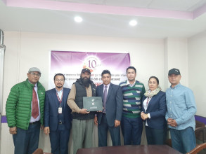 स्वयंसेवी रक्तदाता समाजलाई रिलायन्स फाइनान्सको सहयोग