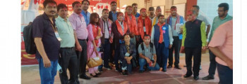 माओवादी निकट राष्ट्रिय प्रगतिशील स्वास्थ्यकर्मी संगठनको अध्यक्षमा थापा